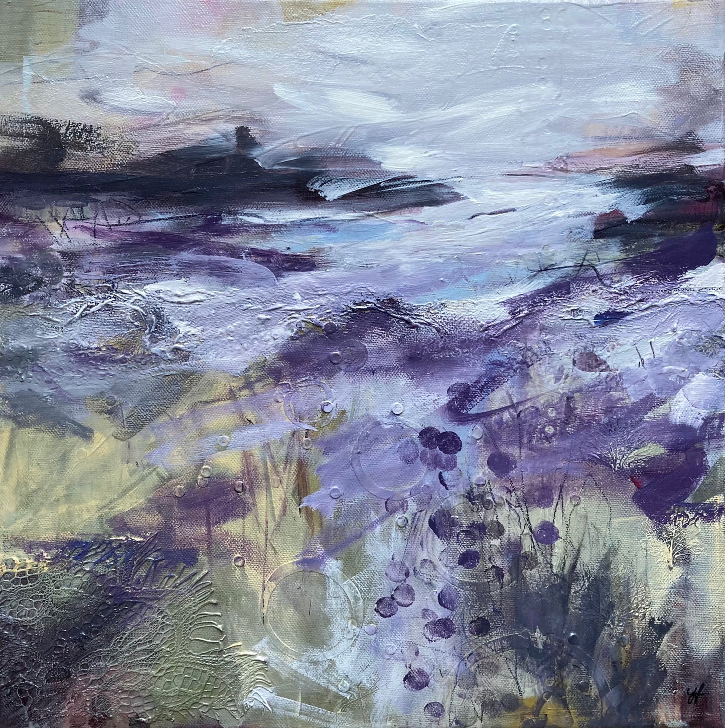 Streams Of Water Original Landscape Painting